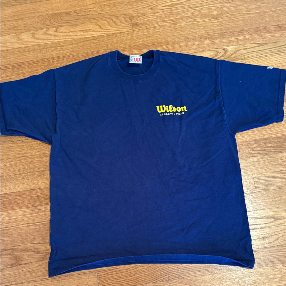 Wilson Navy Blue Short Sleeve Tee